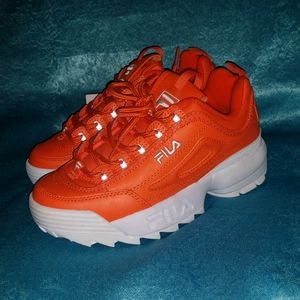 🌼OFFERS🌼Fila Disruptor 2 Orange Shoes ll II